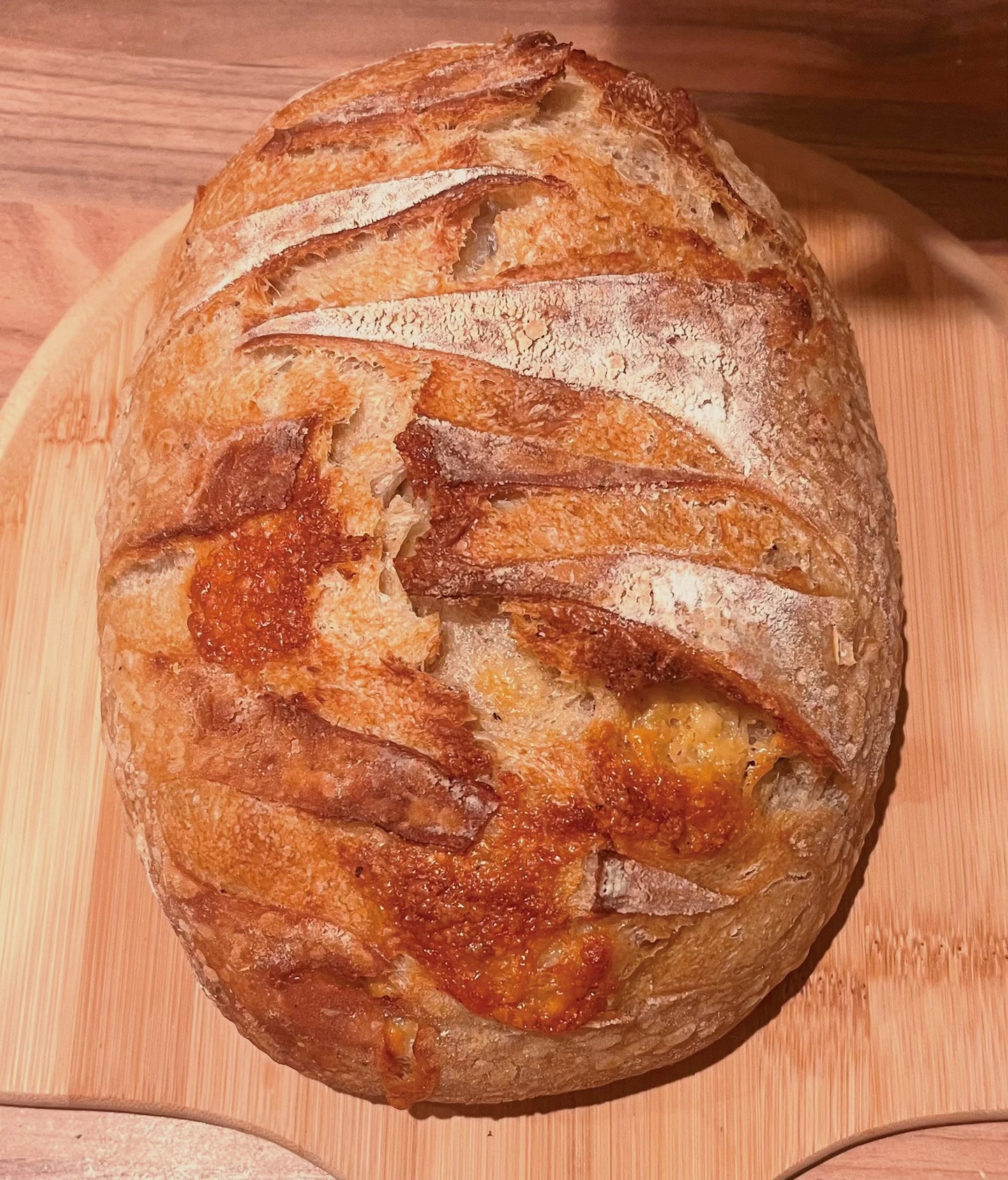 Cheddar & Black pepper Sourdough