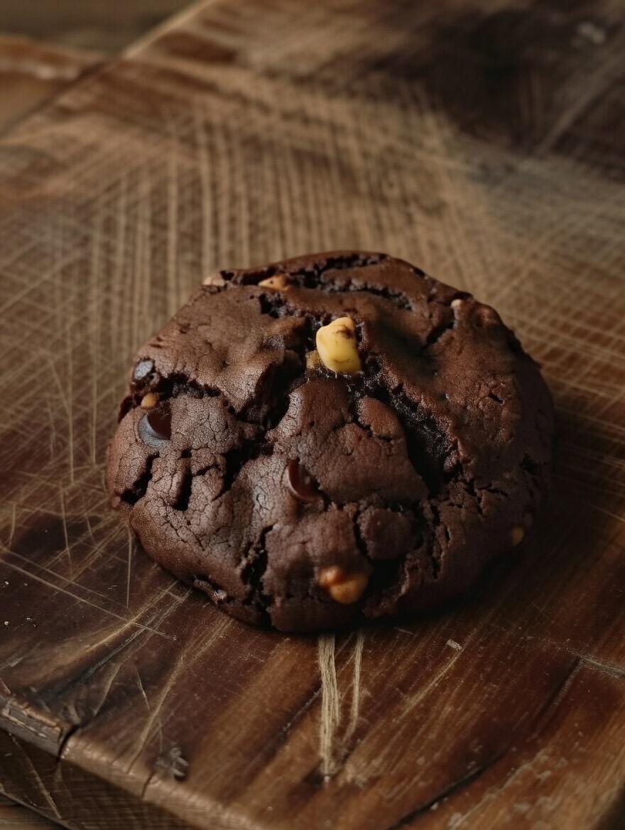 Dark Chocolate Hazel Nut Chunky Cookie