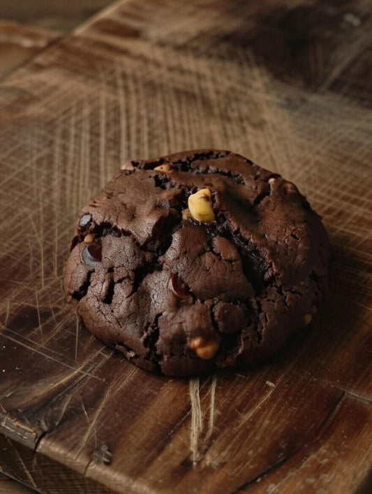 Dark Chocolate Hazel Nut Chunky Cookie