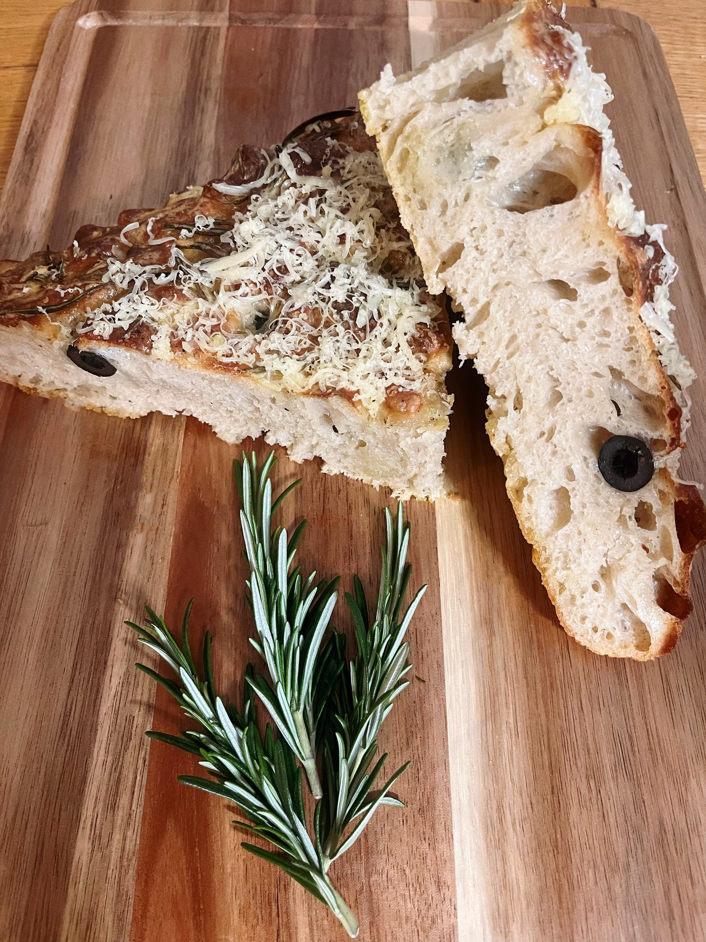 Tuscan Olive & Parmesan Focaccia